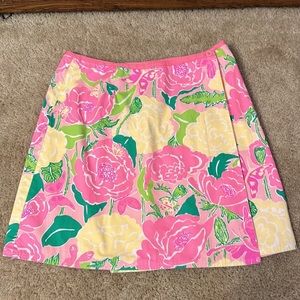 Lilly Pulitzer wrap around skirt sz8